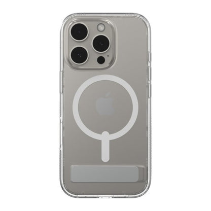 iPhone 16 Pro Zagg Crystal Palace Snap Kickstand Case - Clear