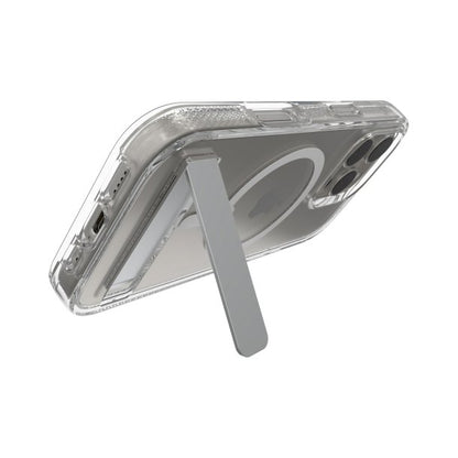 iPhone 16 Pro Zagg Crystal Palace Snap Kickstand Case - Clear