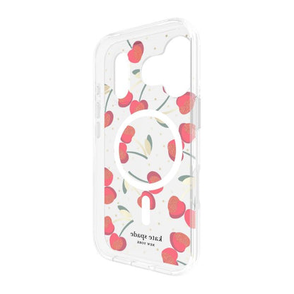 iPhone 17 Pro Kate Spade MagSafe Case - Cherry Dot