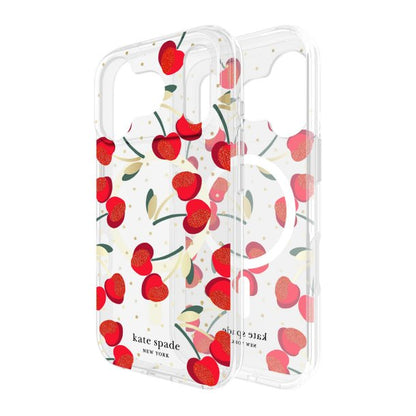 iPhone 17 Pro Kate Spade MagSafe Case - Cherry Dot