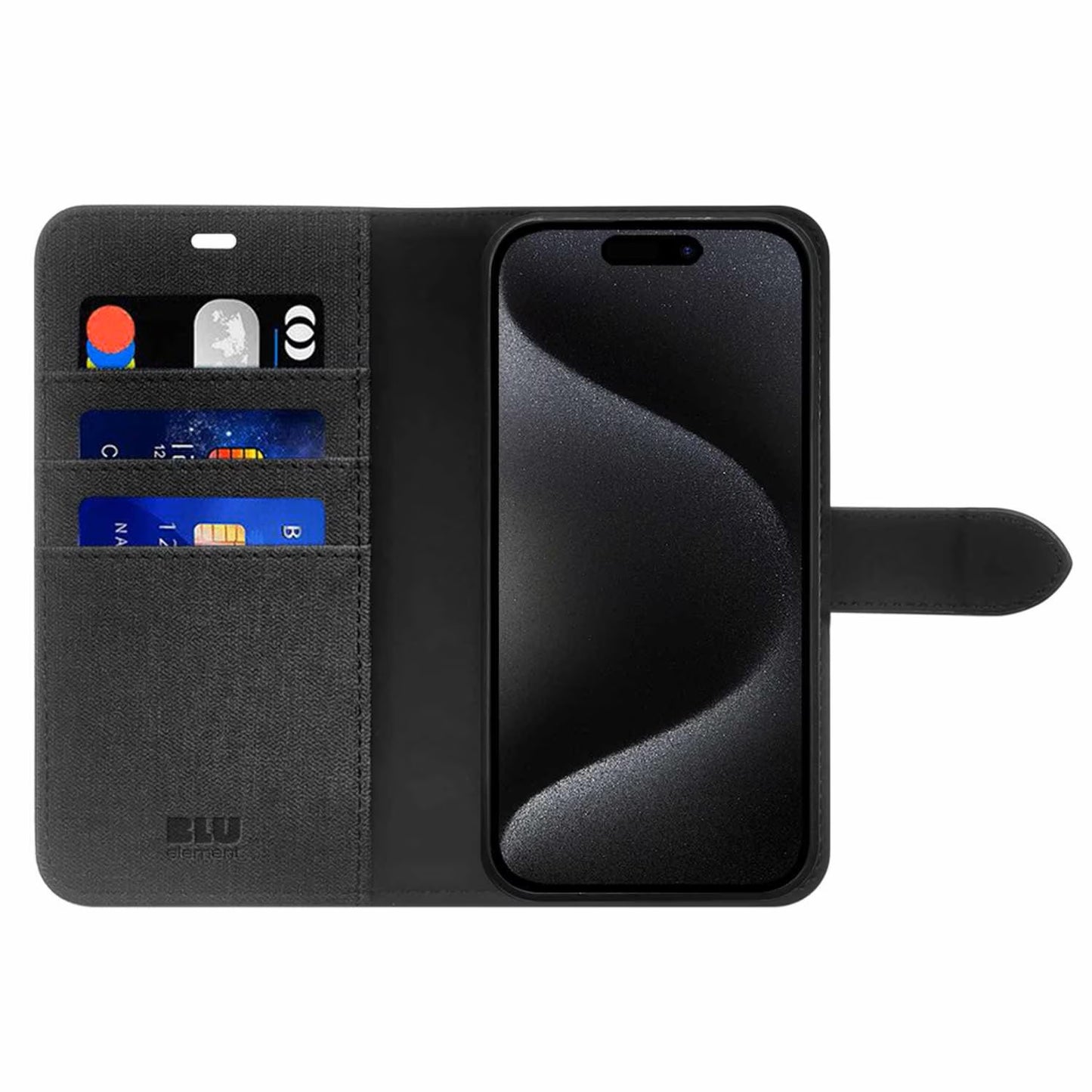 iPhone 16+ Blu Element Magsafe Wallet Case - Black