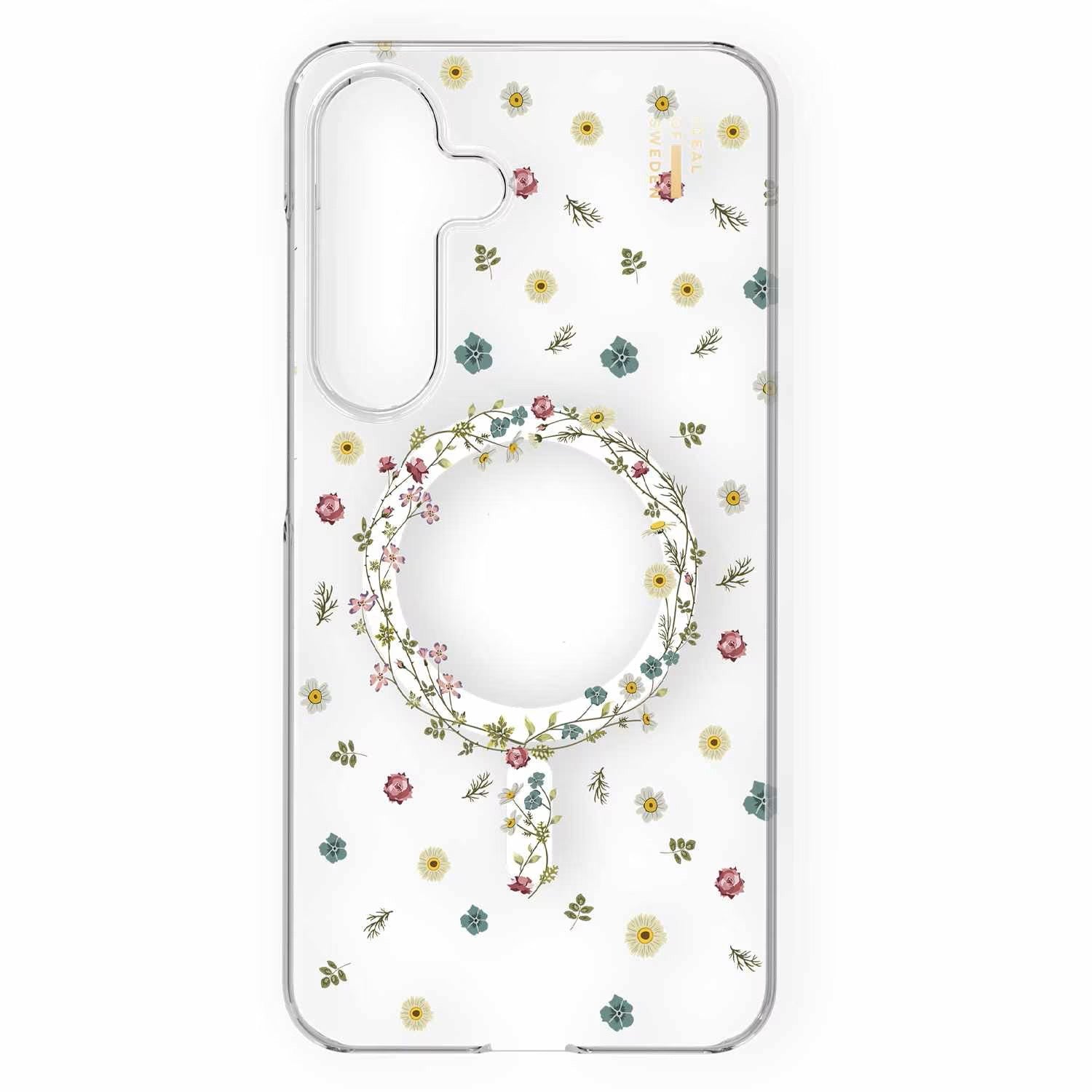 Galaxy S25 Ultra Ideal Of Sweden Clear Magsafe Case - Floral