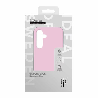 Galaxy S25 Ideal Of Sweden Magsafe Silicone Case - Pink