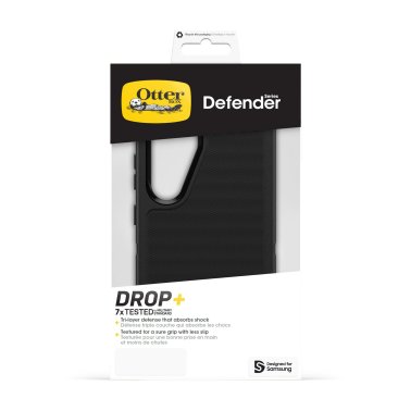 Galaxy S25 Otterbox Defender Pro Case - Black in its box