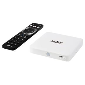 Max TV SaskTel Streaming Media Box And Tv Remote