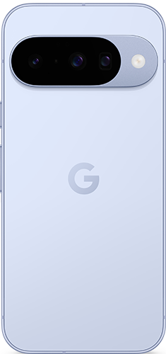 Back view of a frost Google Pixel 10 