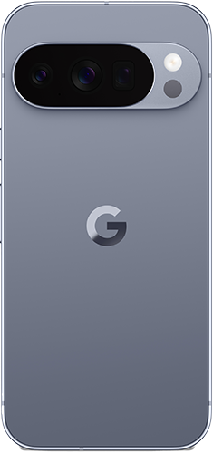 Back view of a moonstone Google Pixel 10 Pro